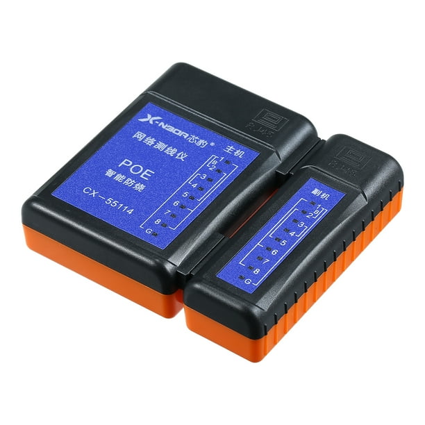 Battery Not Included GoolRC Professional RJ45 RJ11 Network Cable Tester Network LAN Detector Tracker Network Test Tool Battery Not Included GoolRC Professional RJ45 RJ11 Network Cable Tester Network LAN Detector Tracker Network Test Tool